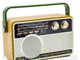 Радиоприемник Kemai Retro MD-506 BT аккумуляторный + пульт ДУ