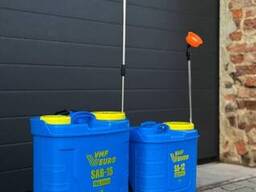 Ранцевий акумуляторний обприскувач VMF EURO SAB-16 (16 літрів) 12В/8Ач