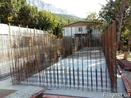 Расчет фундаментов, колонн, ферм, перекрытий.