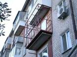 Расширение балконов в Одессе - фото 3