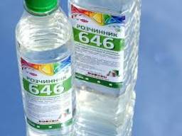 Растворитель 646, бутылка 5 л (шт)