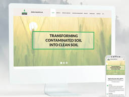 Разработка сайта визитки