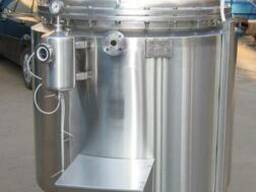 Реактор об'ємом 800 л з вбудованим роторним гомогенізатором