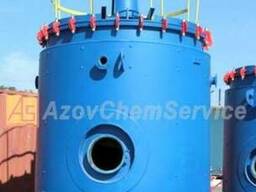 Реактор стальной эмалированный 10,0 м. куб. (термосбраживатель