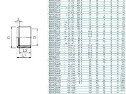 Редукционное кольцо ПВХ Effast d50x25 мм