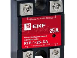 Реле твердотельное однофазное RTP-25-DA PROxima EKF rtp-1-25-da