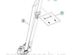 Ремінь безпеки передній правий (пасажира) Tesla Model 3 (16-) 1081279-01-H