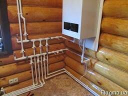 Установка газового котла