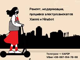 Ремонт, модернізація, прошивка електросамокатів, АКБ (м. Лівобережна)