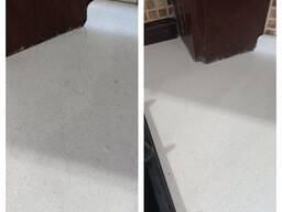 Реставрация столешниц из искусственного камня, акрила