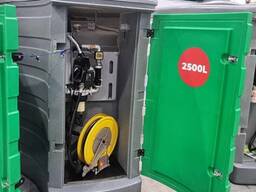 Резервуар 2500л двостінний METRIA для дизельного палива