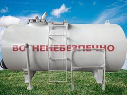 МЕТАЛЕВИЙ РЕЗЕРВУАР для палива 5м3,10,15,20 і 25 куб Бочка Ємність дизель бензин керосин