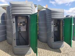 Резервуар 9000л двостінний METRIA для дизельного палива