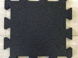 Плитка с резиновой крошки «ПАЗЛ» 455х455 мм ТМ «УкрПлит» - фото 1