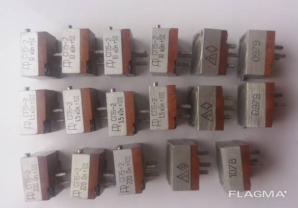 Резистори СП5-2 220 Ом 1,5 кОм 10 кОм