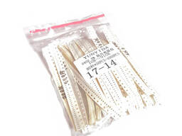 Резистори SMD 0402 1/16Вт 4000шт 5% 10Ом-1МОм, Набір