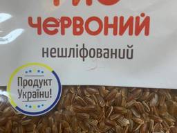 Рис нешлифованный красный (Украина)