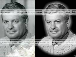 Ритуальная ретушь портрета на памятник