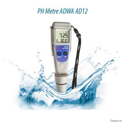 РН-метр ADWA AD12 (± 0.01 pH) Венгрия Водозащищённый IP67
