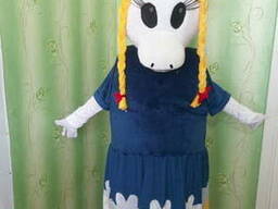 Ростовая кукла Коровка для пром акции Рудь