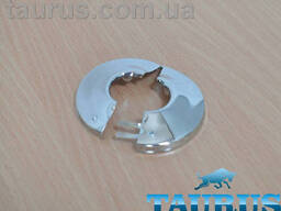 Розбірний декоративний фланець — чашка DUO D54/висота 10 мм Chrome, внутрішній розмір. ..