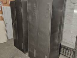 Роздягальні шафи бу, шафи для персоналу б у, гардеробна шафа бу, металева роздягальня бу