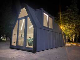 Розкладний модульний будинок для дачі, турбази