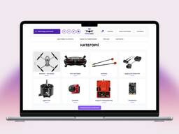Розробка сайтів, Landing Page. Створення інтернет-магазину та SEO