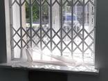 Розсувні решітки металеві на двері, вікна вітрини Виробництво і установка по Україні - фото 8