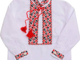 Рубашка Валери-Текс 1661-20-311-002-1 98 см Белый