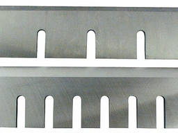 Рубильные ножи - изготовление под заказ по образцу, чертежу