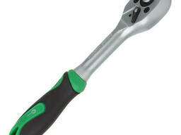 Вороток трещітка мала на 72 зуба 1/4", Cr-v. Intertool HT-2124