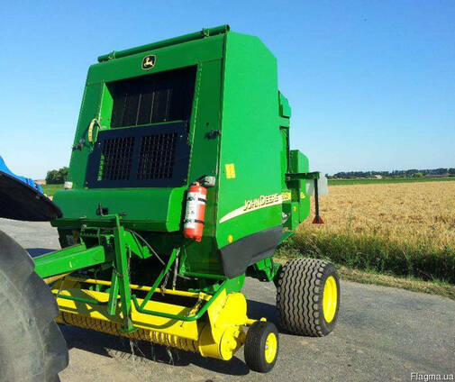 Рулонный пресс-подборщик John Deere 592 / Рулоннік Джон Дір