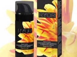 Ryor нічний крем с шовком, бета-глюканом та Олією аргани фл. с доз 50мл