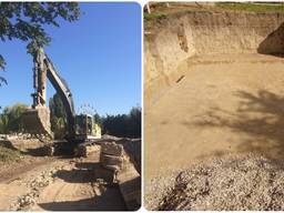 Риття котловану екскаватором