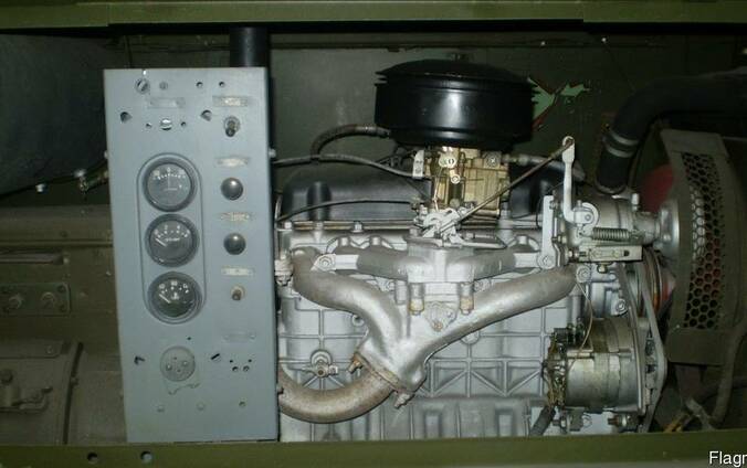 САК сварочный агрегат:двигатель ГАЗ-24