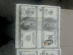 Салфетка 100 долларов США 33*33см 20шт. в пачке