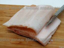 Сало украинского производства (хребет шкура)