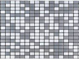 Самоклеюча алюмінієва плитка срібна мозаїка зі стразами SW-00001824 (D). ..