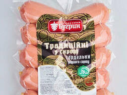 Сардельки Традиционные с сыром halal халяль от производителя