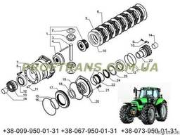 Диск фрикционный DEUTZ 165.7 дойц дойч диск тормозной