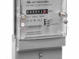 Счетчик однофазный однотарифный НІК 2102-02 М2В (220В, 5-60А)