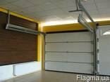 Секционные гаражные ворота. Вертикальные ворота - фото 1
