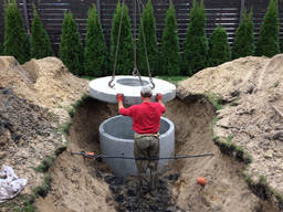 Септик из бетонных колец