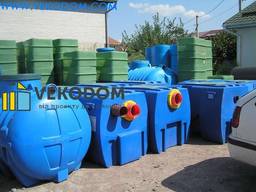 Септики из пластика для коттеджей, загородного дома, выгр ям