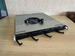 Сервер SUPERMICRO X11SSL-F в корпусі CSE-813M, блоки живлення PWS-406P-1R