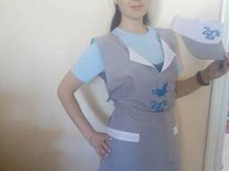 Кепка-козырек, головные уборы для продавцов