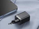 Сетевое зарядное устройство 30W на 2 выхода Baseus Super Si Pro Quick Charger (Type-C. .. - фото 1