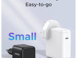 Сетевое зарядное устройство на 20Вт Ugreen X512 USB-C GaN Fast Charger (Type-C, QC4.0. ..