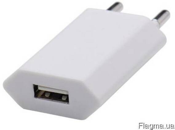 Сетевой адаптер 1А для зарядки от сети через USB - разъем